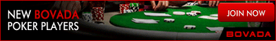 Bovada Poker accepts credit card deposits